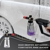 Raincovo Foam Cannon Wide Mouth for Pressure Washer, Thick Snow
