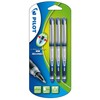 Pilot VBall 7 Grip Rollerball Pen- Blue (Pack of 3)