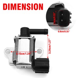 36162-PNC-005 Vapor Canister Purge Solenoid Valve For Honda Civic (2002-2005) CRV (2002-2004) Acura RSX (2002-2004) K5T46680 Interchange Part # CP571 | 36162PNC005