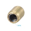 uxcell Brass Push Button Grease Oil Cup 4x5mm Ball Oiler