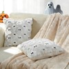 GDEMXOAN White Ghost Pillow Covers Set of 2 – Spooky