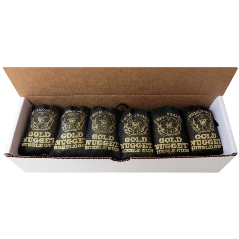 Buffalo Bills Gold Nugget Bubble Gum 15-Ct Boxes (15 black