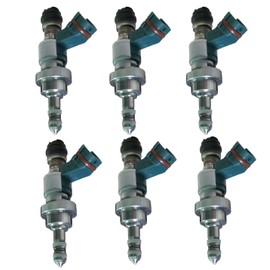 GzYcsFocusqp 6 Pcs Fuel Injector Compatible for 2006-2013 Lexus IS250 2.5L V6/2006 Lexus GS300 2.5L V6 23250-31020 2325031020 23209-39055