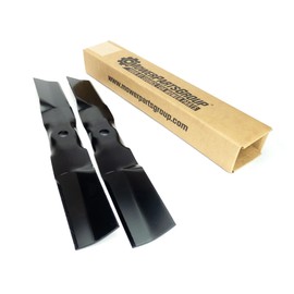 MowerPartsGroup (2) Blades for John Deere 42" X350 Accel Deck GY20683, M170639