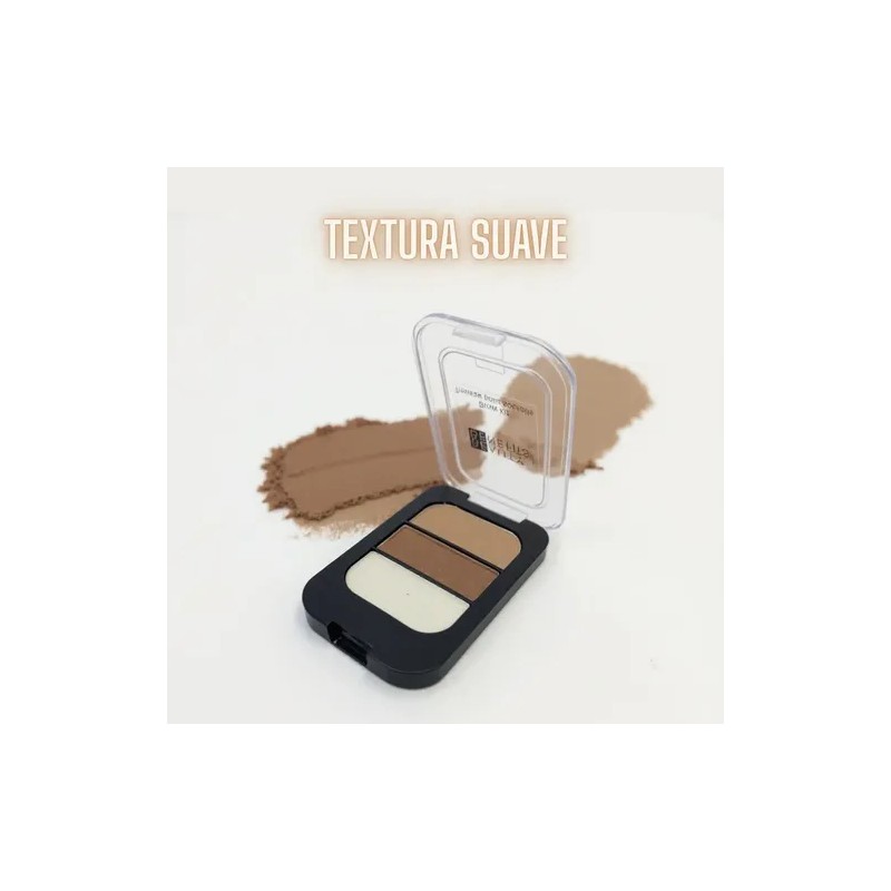 Polvos Compactos Para Cejas Beauty Benefits Brow Kit Powder