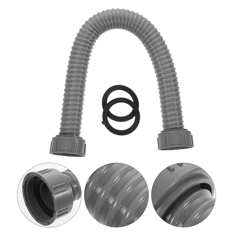 Sink connecting extension drain hose for washing machine water outlet