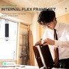 SHINEOFI 20pcs Flexible Frame Kiss Buckle DIY Bag Flex Frame
