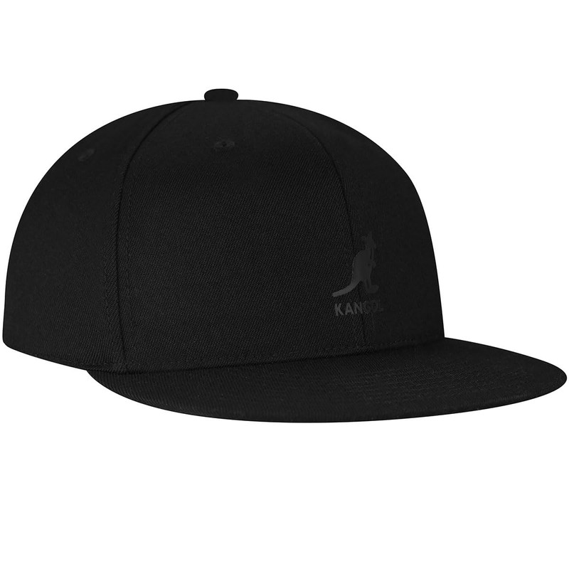 Kangol Flexfit Flat Peak Baseball - Black/XXL