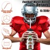 Zhehao Football Gifts, 1 Pack Football Water Bottle with Long