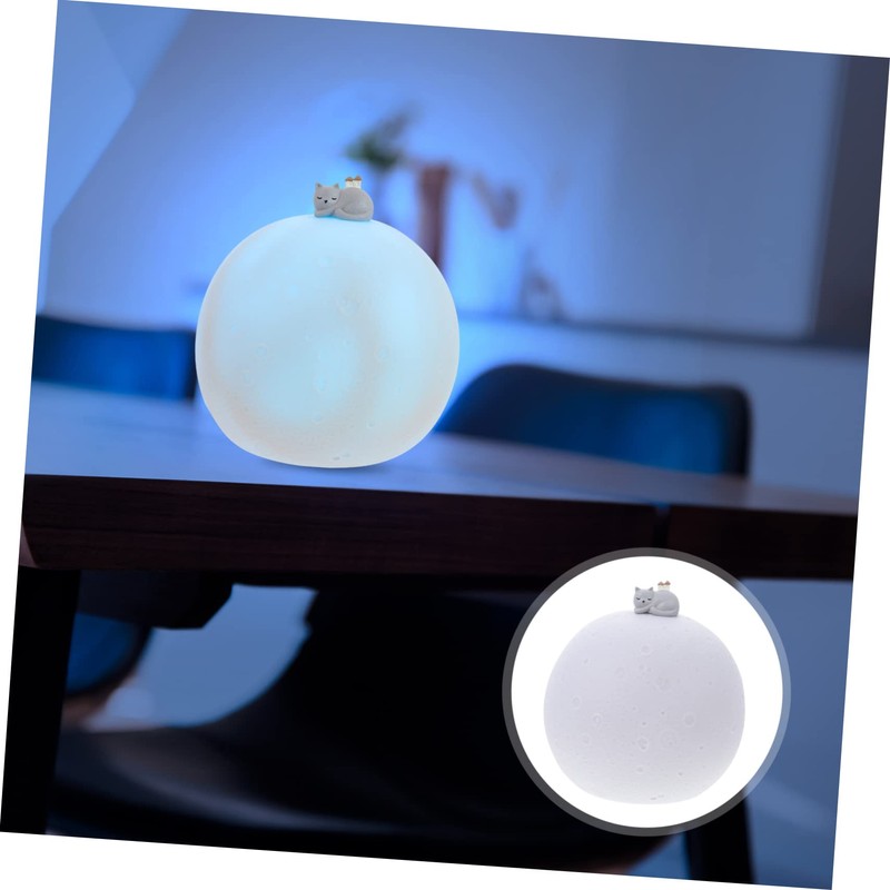 Levemolo 7 Changing Moon Lamp Night Light Small Night Lamp