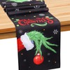 Fowecelt Christmas Table Runner Elf - Elf Christmas Decorations, Elf