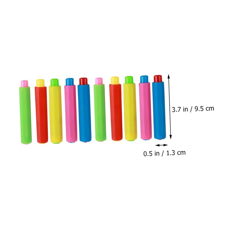 OSALADI 10Pcs Adjustable Chalk Holder Set Portable Chalk Clips for