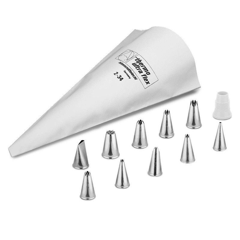 thermohauser Reusable Piping Bag Set Made of Polyester ULTRA FLEX,