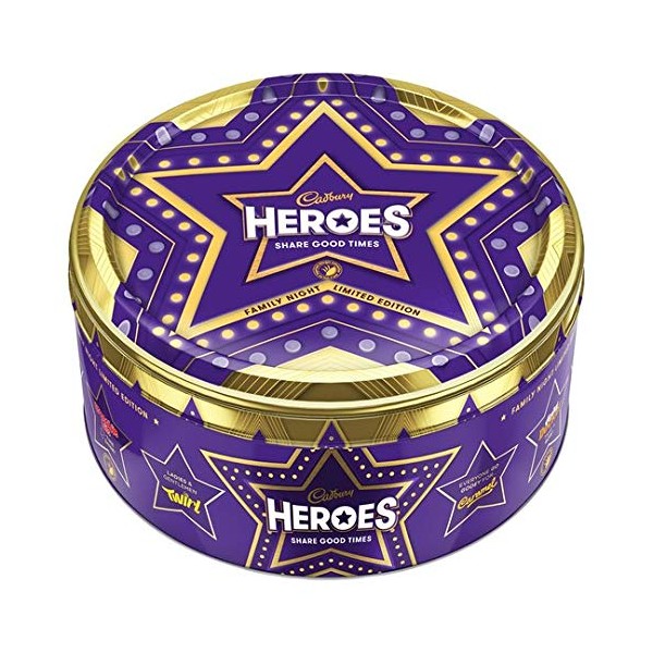 Cadbury Heroes Tin 800g