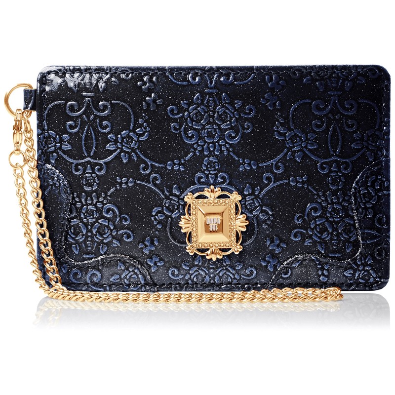 [ANNA SUI] [ANNA SUI] Pass Case, Rumi Purple, navy