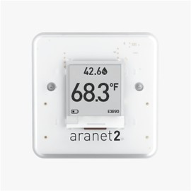 SAF Aranet2 Home: Smart, Portable Temperature and Humidity Monitor, Hygrometer with Long Battery Life, App for Data Tracking in Homes, Offices, Nurseries, Art Preservation