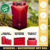 Wise Owl Outfitters - Bolsa Seca Impermeable, Paquete de 3
