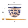 Urban Tokyo Handpainted Ceramic Glazed Japanese Ramen Udon Noodle Rice