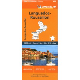 France: Languedoc-Roussillon Map 526