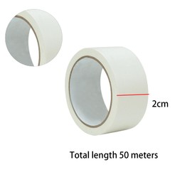 50M White Cloth Bookbinding Repair Tape,2CM Book Binding Tape,Carpet Tape,Waterproof Seal Tape, for Books Repairing Reinforcing Protecting and Covering
