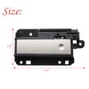 RLB-HILON Glove Box Latch Handle Compatible with Chevy Silverado GMC