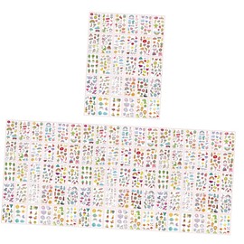 LALAFINA 240sheets Cartoon Temporary Decals Washable Decorative Stickers for Arms Wrists Ankles and More Art for Parties Festivals and Everyday Use