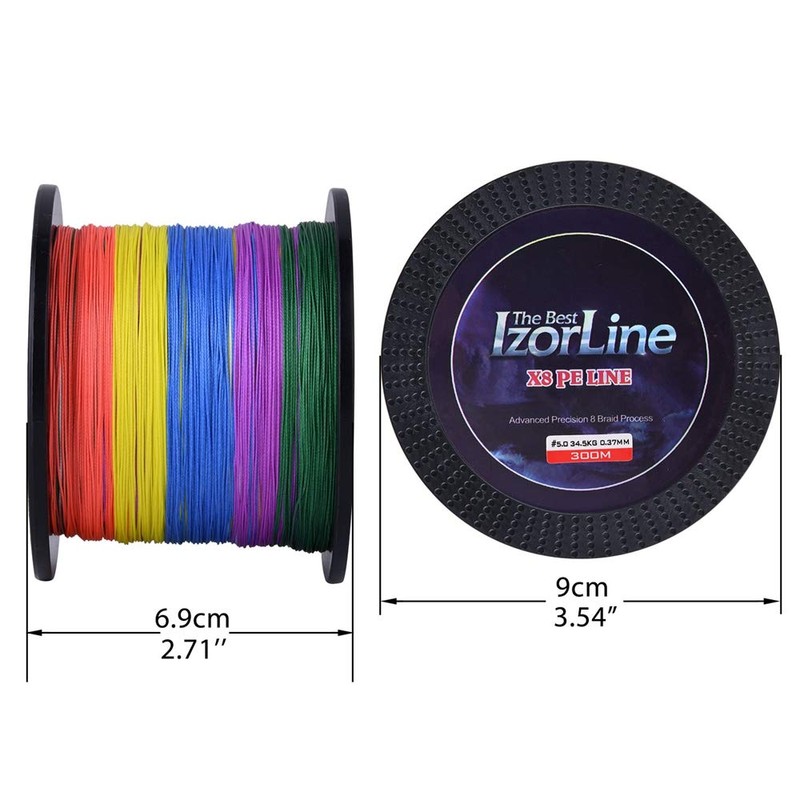 Goture Super Strength Braided Fishing Line - Abrasion Resistant -