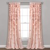 Lush Decor Riley Light Filtering Window Curtain Panel, Single 54"