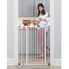 Regalo Easy Step Extra Tall Walk Thru Baby Gate, Includes