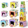 Shylizard Toddler Farm Animal Sorting and Stacking Toys, Nesting Boxes