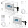 Lock Box With Key, 2Pack Universal Acrylic Cover for Goole