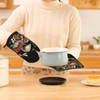 Witch Goth Mushroom Oven Gloves and Pot Holders 2-Pack, Heat