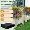 Wshxjzyay 63 * 83 inch Raised Garden Bed Liner, Non