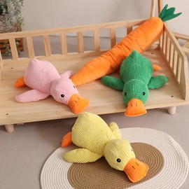 Mellow Dog Calming Duck, The Mellow Dog Duck, Calming Duck Dog Toy, The Mellow Dog Calming Pillow, The Mellow Dog Calming Duck Dog Toy, Dog Duck Toy with Quacking Sound For Indoor Dog (green-1)