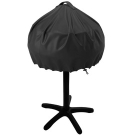 NUPICK Grill Cover for George Foreman 15-Serving GGR50B, GFO3320, GFO240 Electric Grill, Easy Take Off Handle Design, All Weather Resistant Small Round Grill Cover