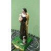 St. Gertrude, the Patron Saint of Cats - Figure