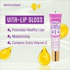 Ruby Kisses Broadway Vita-Lip Clear Lip Gloss (48 Pack), Ultra-Hydrating
