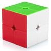 TOYESS Speed Puzzle Cube 2x2 Stickerless, Smooth Magic Cube 2x2x2,