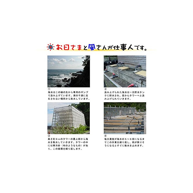 One grain of sea sun-dried salt, 7.1 oz (200 g)