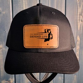 Heritage House '76 Rhode Island Leather Patch Hat Pro-Life Hat