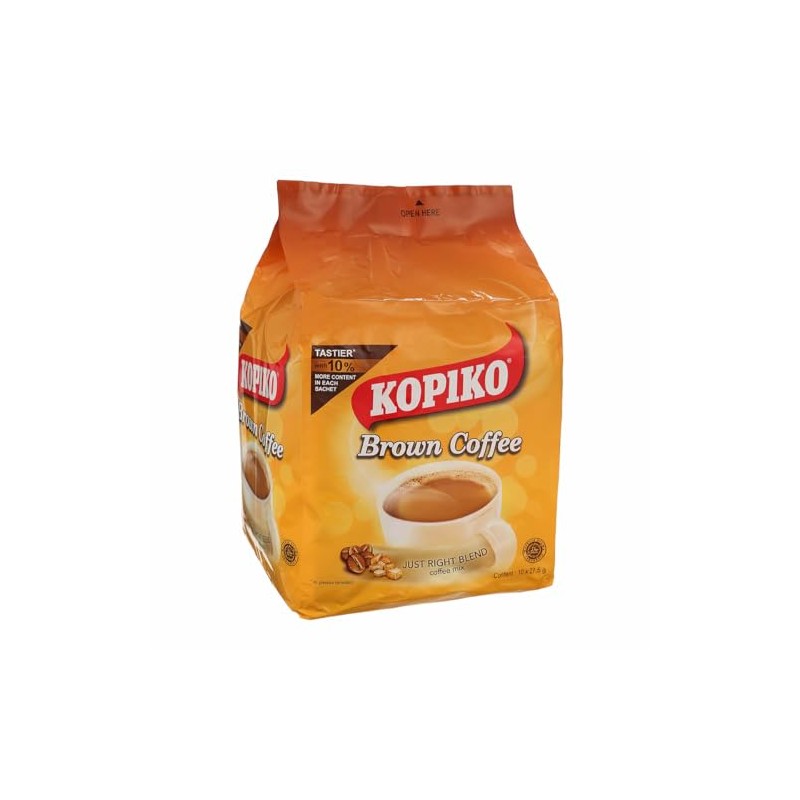 4 Kopiko 3 in 1 Brown Instant Coffee (4 pack