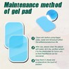 LELTLIMH 50 Pcs/25 Packs Gel Pads for ABS Stimulator Training