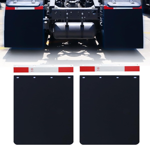 FUTAIHE Mud Flaps for Semi Trucks Mudflaps Tractor Trailer Heavy