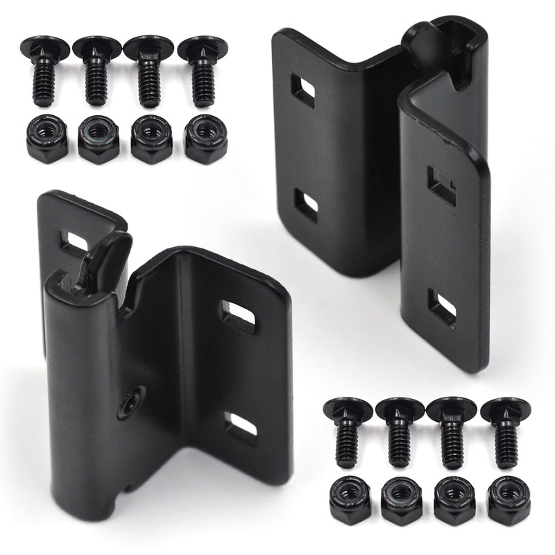 (10 Pack) E-Track Connector,Bolt-on Steel Trailer E Track Accessory Connector,Bolt-on