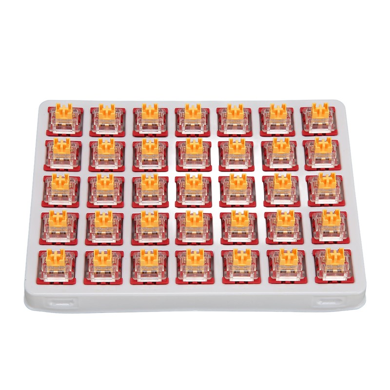 35 Pcs Mechanical Keyboard Switch Linear Dustproof Mute Long Service