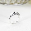 Timeless Yin and Yang Cobra Symbol Sterling Silver Ring (6)