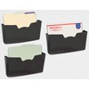 SimpleHouseware Plastic Wall Mount Pocket Document Organizer for Hanging File