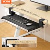 VEVOR Clamp on Keyboard Tray Under Desk, Desk Keyboard Tray