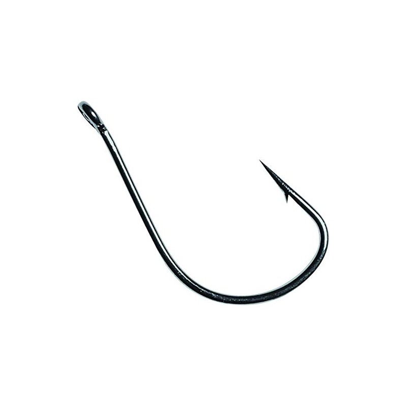 Owner 4105 Mosquito Light Wire Super Needle Point Hook, Black,