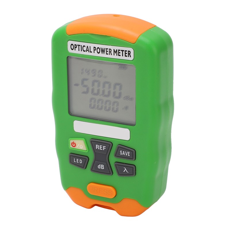 Optical Power Meter with USB Cable Mini Rechargeable Fiber Optic
